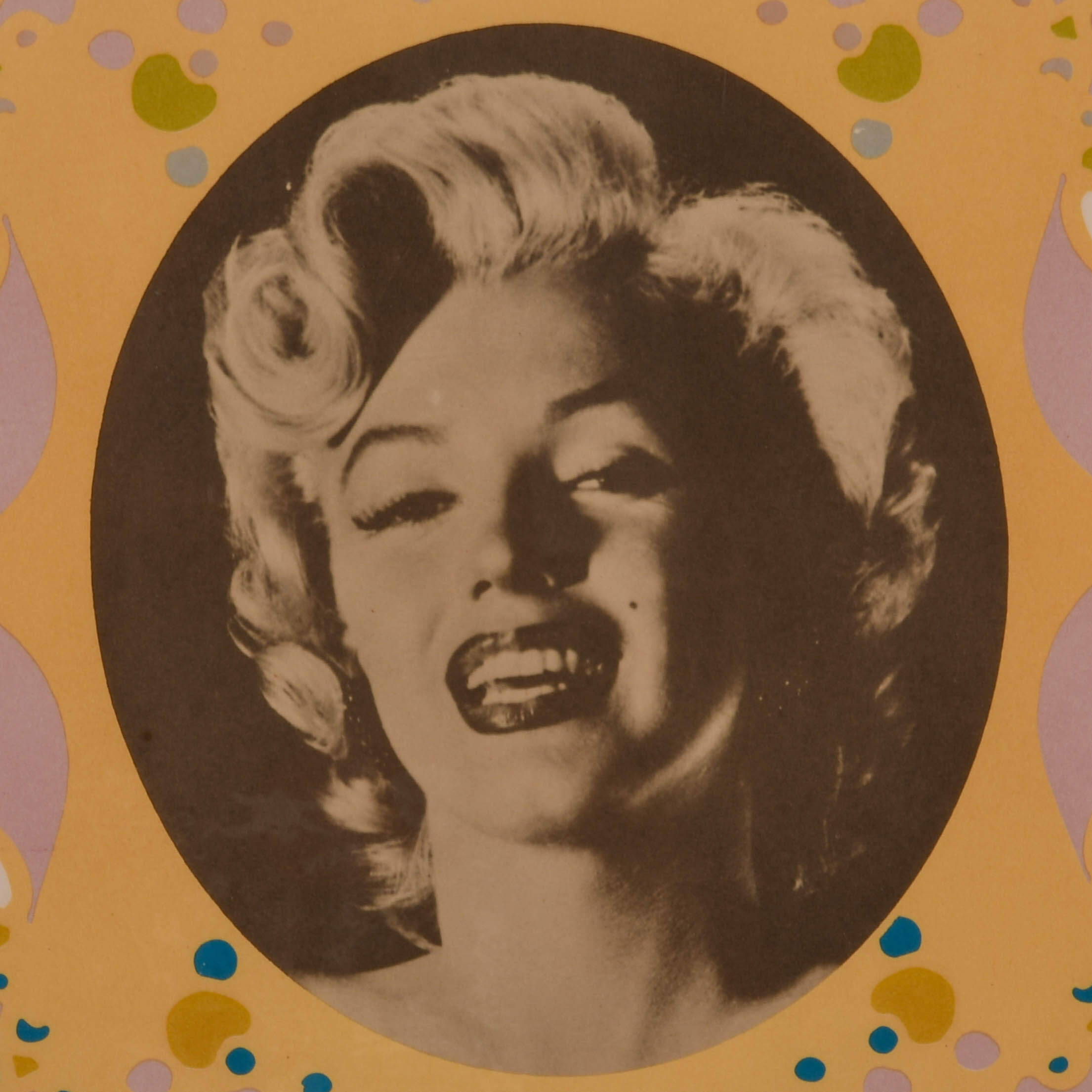 Framed "Marilyn Monroe" Lithograph by Peter Max-3