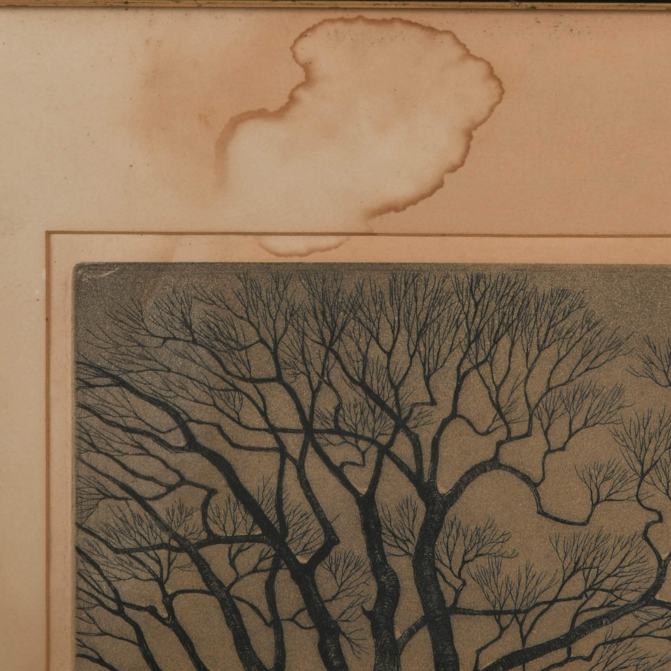 "The Sentinel" by William MacLean Original Etching-3