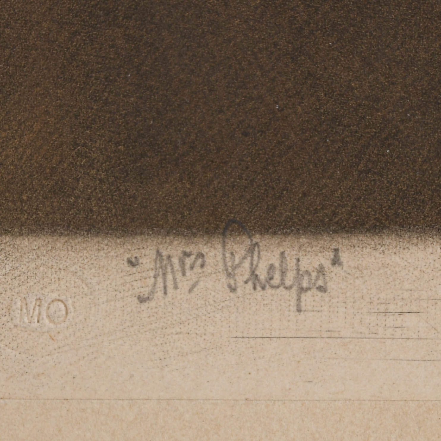 Framed "Miss Elizabeth Phelps" Mezzotint After Matthew William Peters-5
