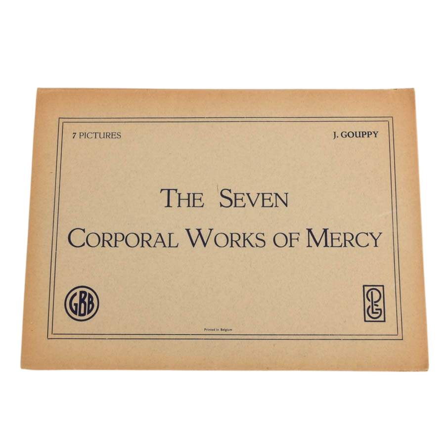 "The Seven Corporal Works of Mercy" Prints by J. Gouppy-1