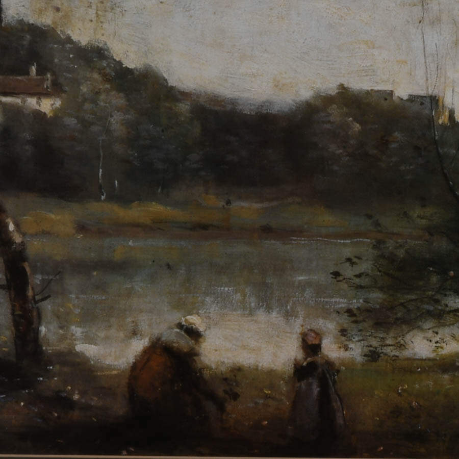 Framed "Ville-d'Avray" Print After Jean-Baptiste-Camille Corot-3