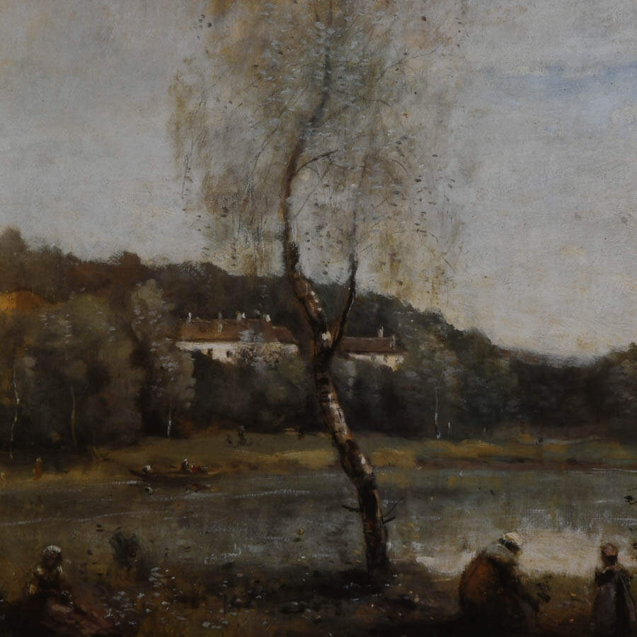 Framed "Ville-d'Avray" Print After Jean-Baptiste-Camille Corot-2