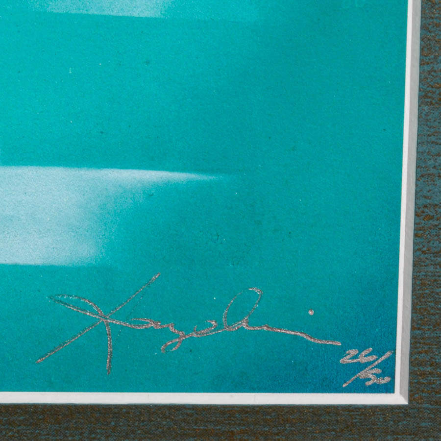 Framed "Siamoise Colibri" Print Signed & Numbered 26/50 by Hans Walør-5