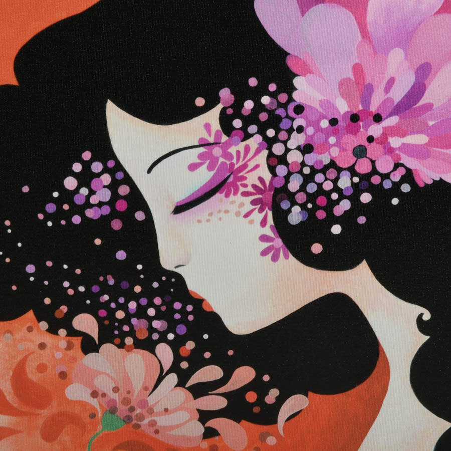 "Parfume" Giclée Print by Stéphanie Bouw Signed with Pseudonym Sybile-2