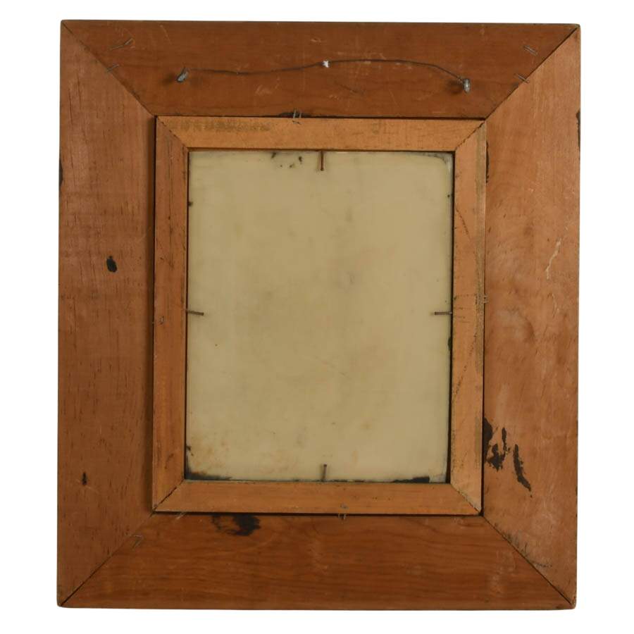 Framed "Western Wall" Ivorine Colored Etching Signed After Saul Raskin-8