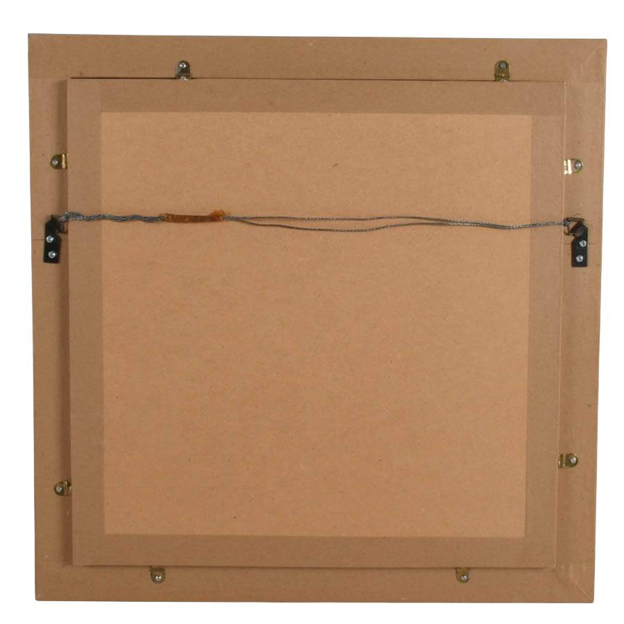 Framed Judaic "Shalom" 3D Decoupage by Reuven and Zipora Masel-6