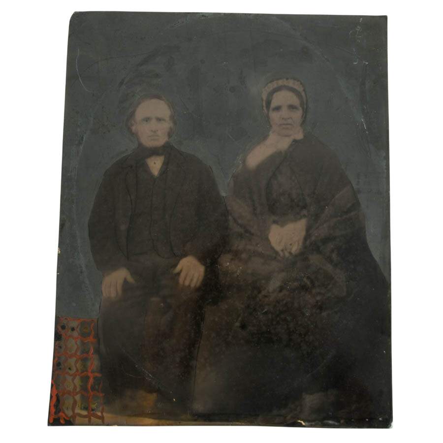 Pair of Antique Tintype Photographs-5