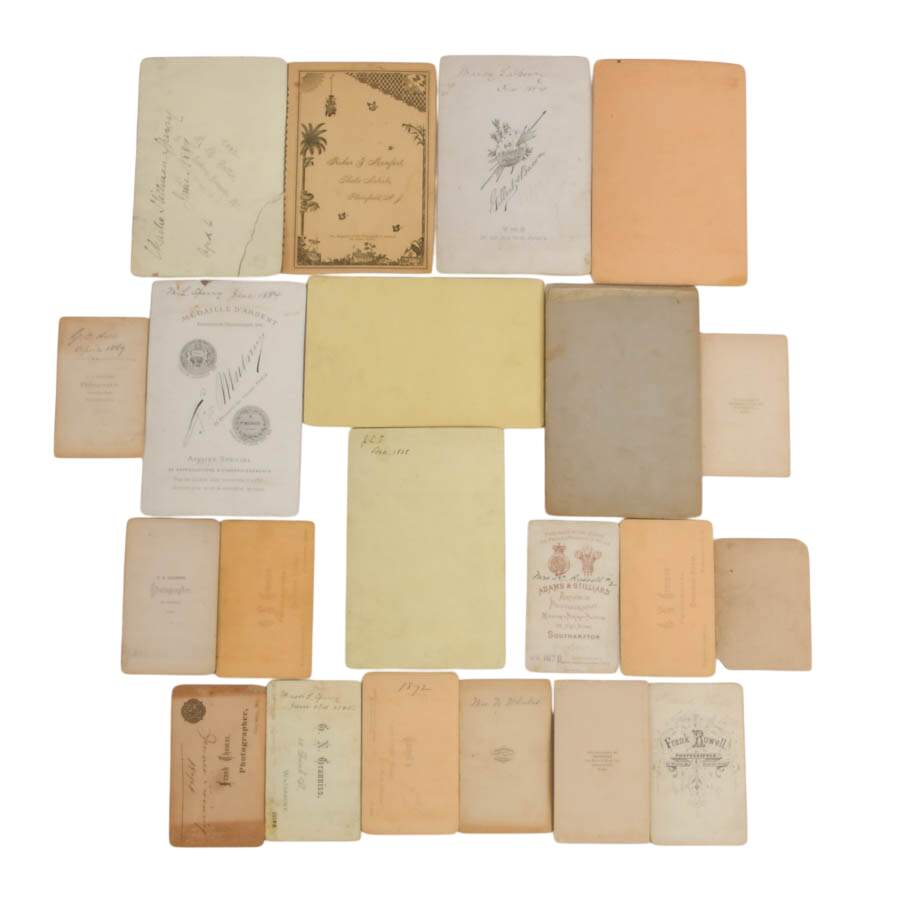 Collection of Twenty-One Antique Photographs-1