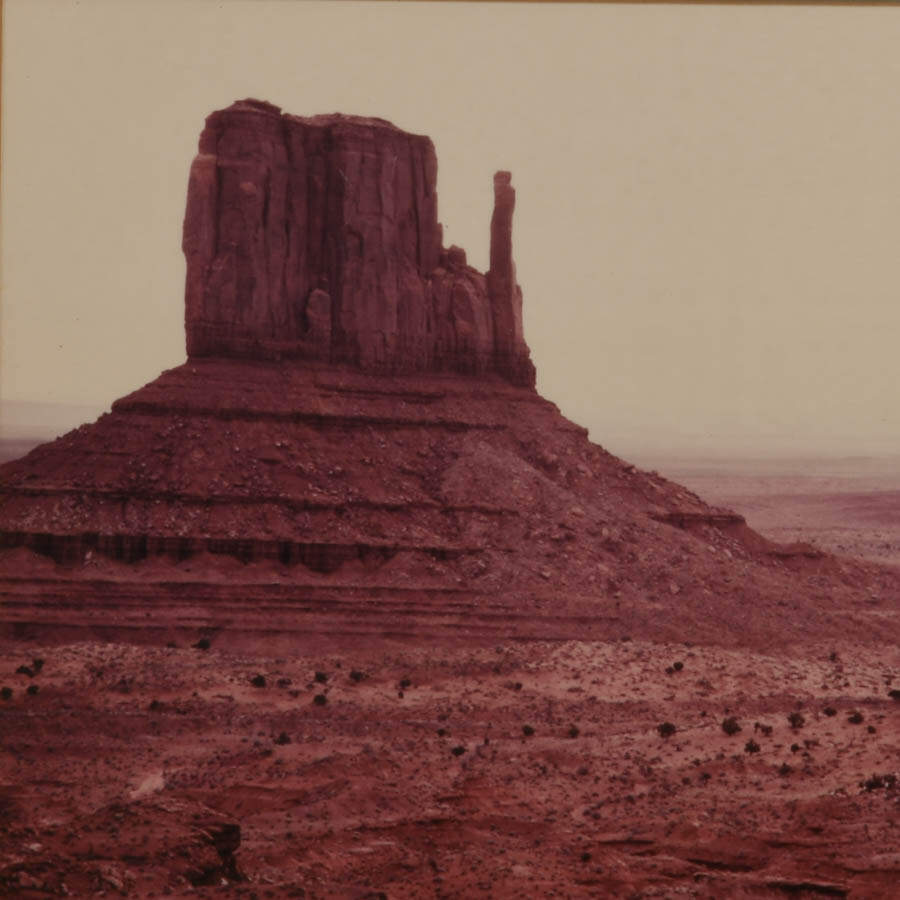 Framed Monument Valley Landscape Photo Signed by John Patterson-2