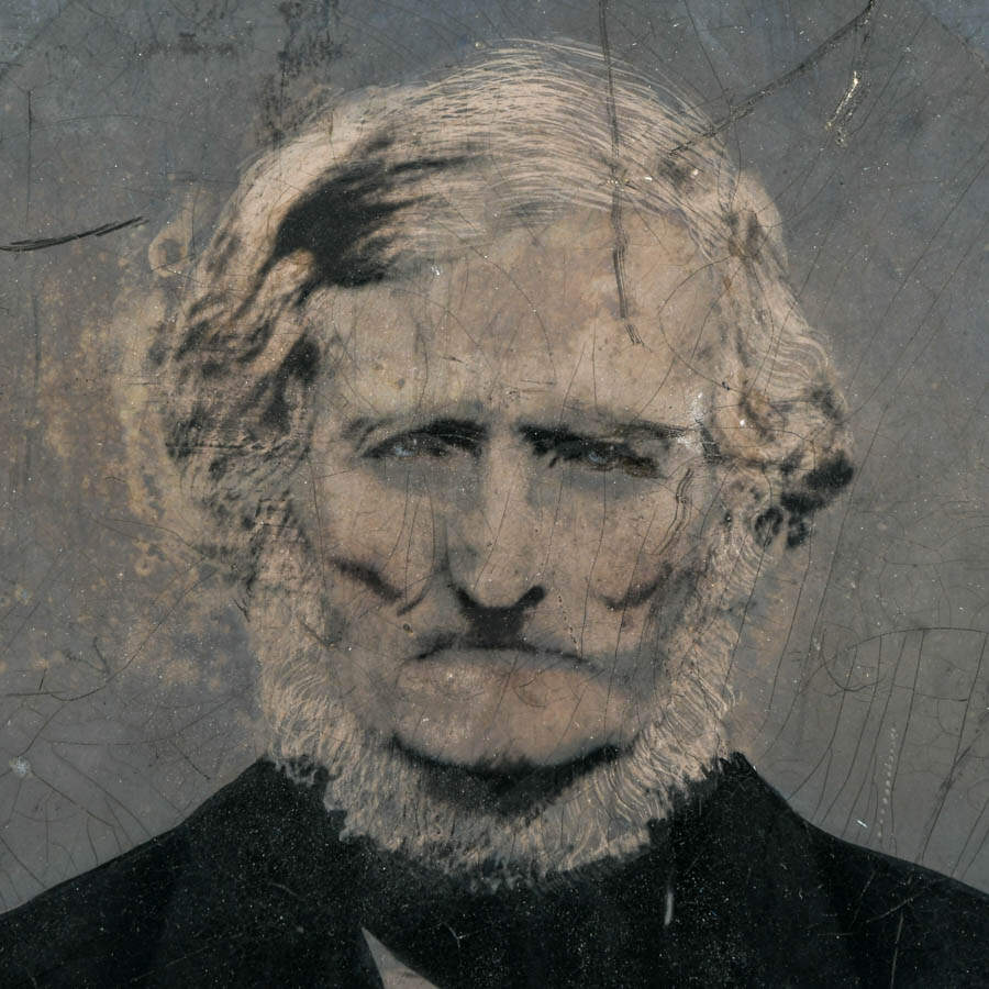 Civil War Era Whole Plate Daguerreotype Gentleman's Portrait Photograph-2