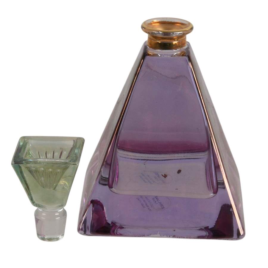 Trio of Colorful Crystal Perfume Bottles-8