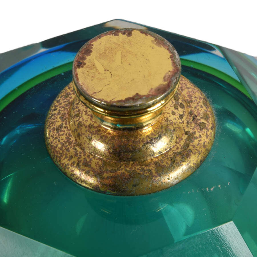 Trio of Colorful Crystal Perfume Bottles-2