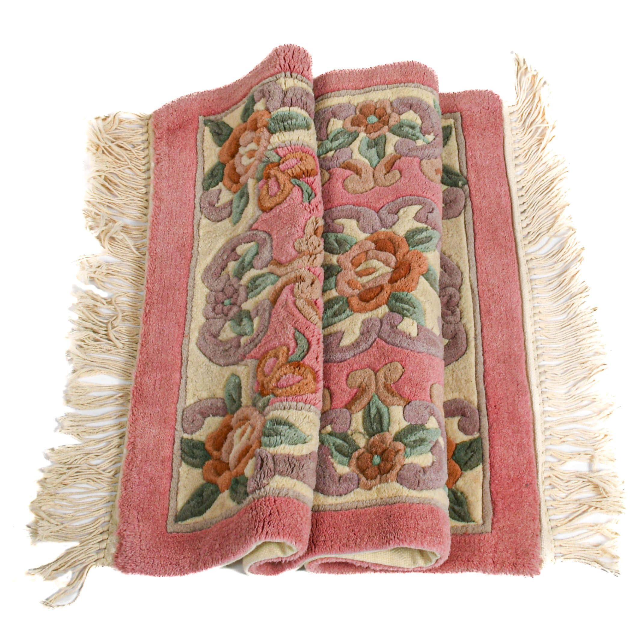 Aubusson-Style Accent Rug-4