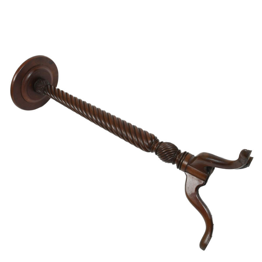 Chippendale Style Mahogany Torchére Plant Stand-13