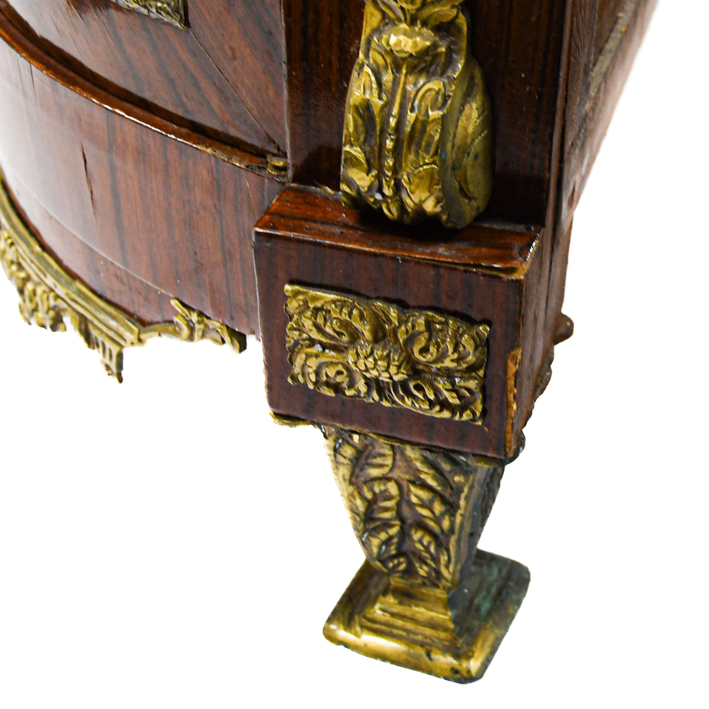 Napolean III Style Marquetry Inlay Credenza-8