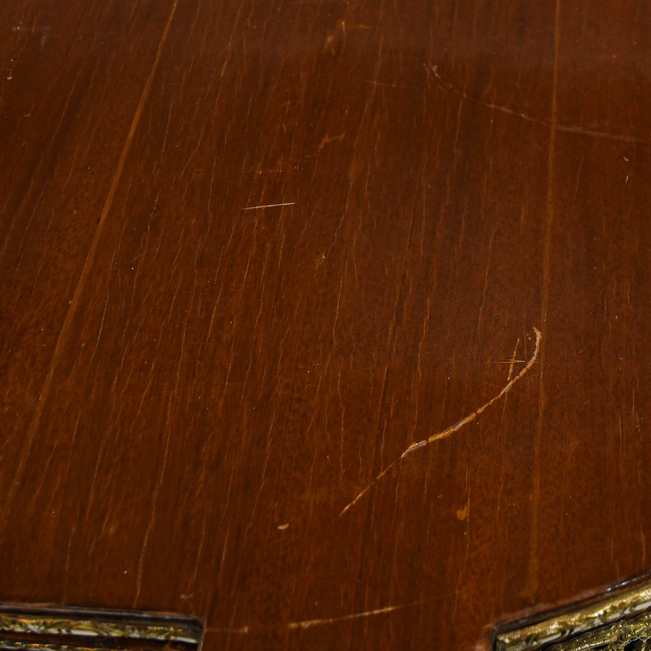 Napolean III Style Marquetry Inlay Credenza-5