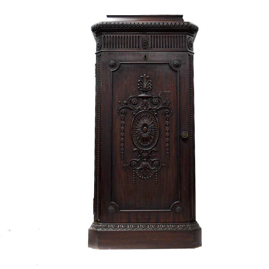 19th Century Renaissance Revival Music Sheet Cabinet-2