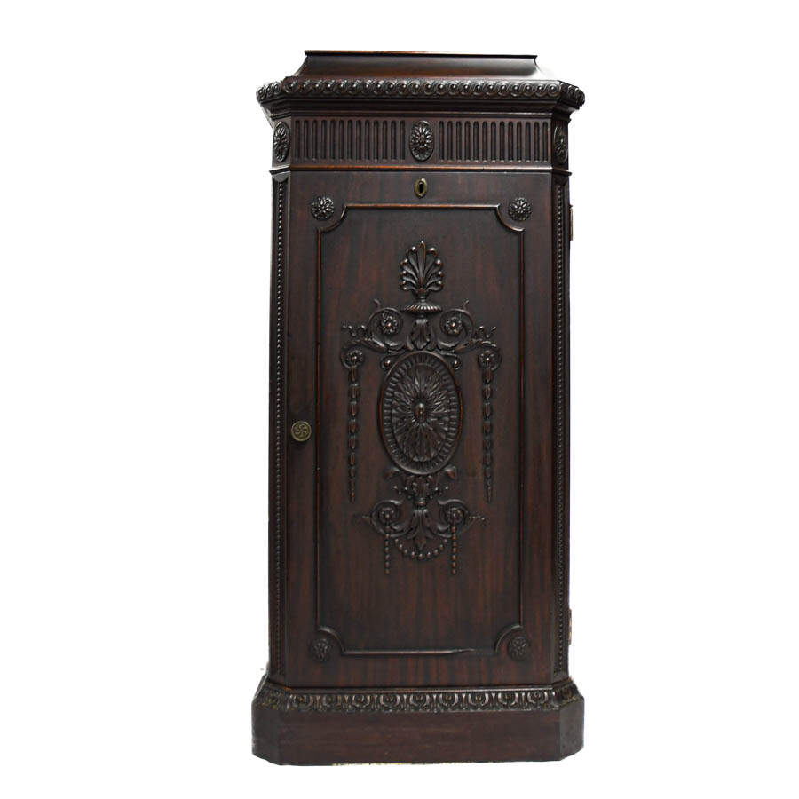 Antique 19th Century Renaissance Revival Music Sheet Cabinet-2