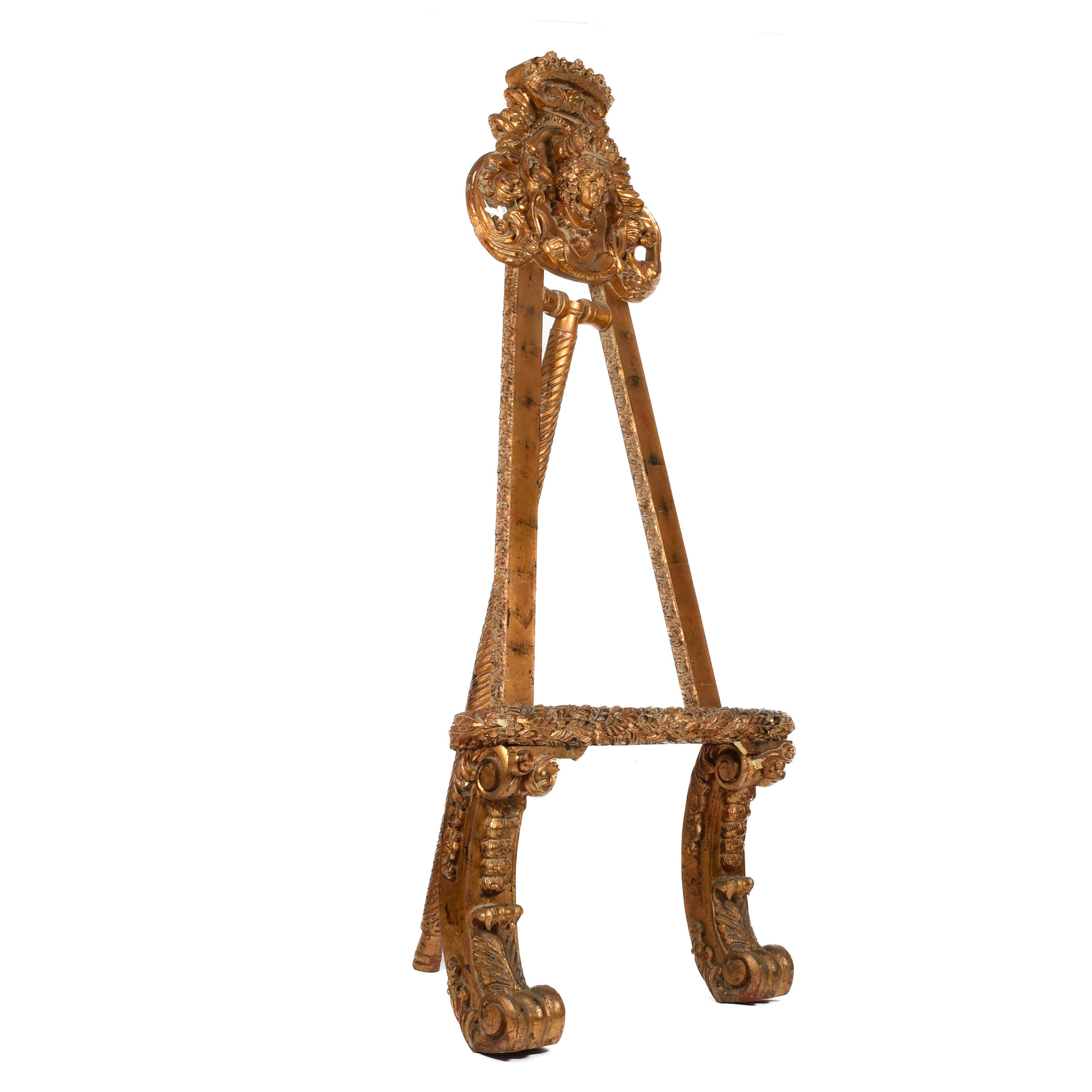 Ornate Wood Display Easel-9