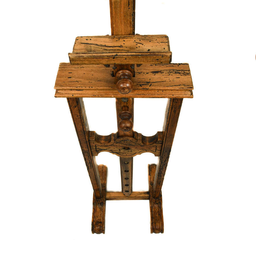 French Rustic Adjustable Wooden Easel-7