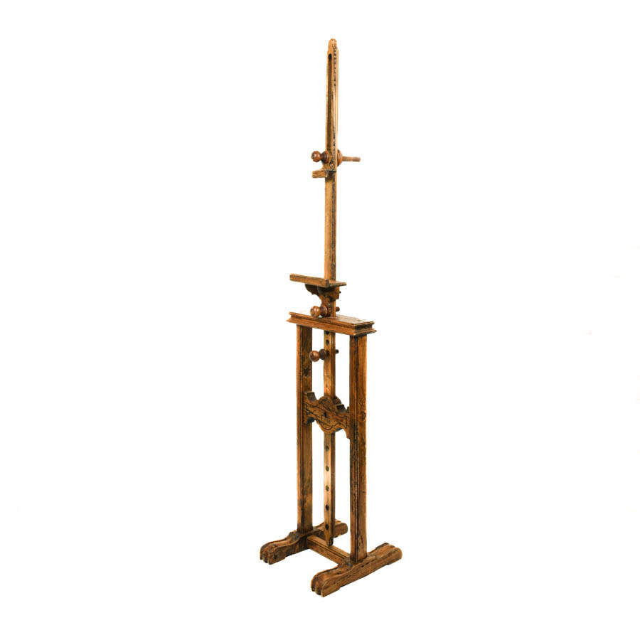 French Rustic Adjustable Wooden Easel-4