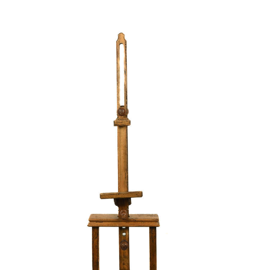French Rustic Adjustable Wooden Easel-2