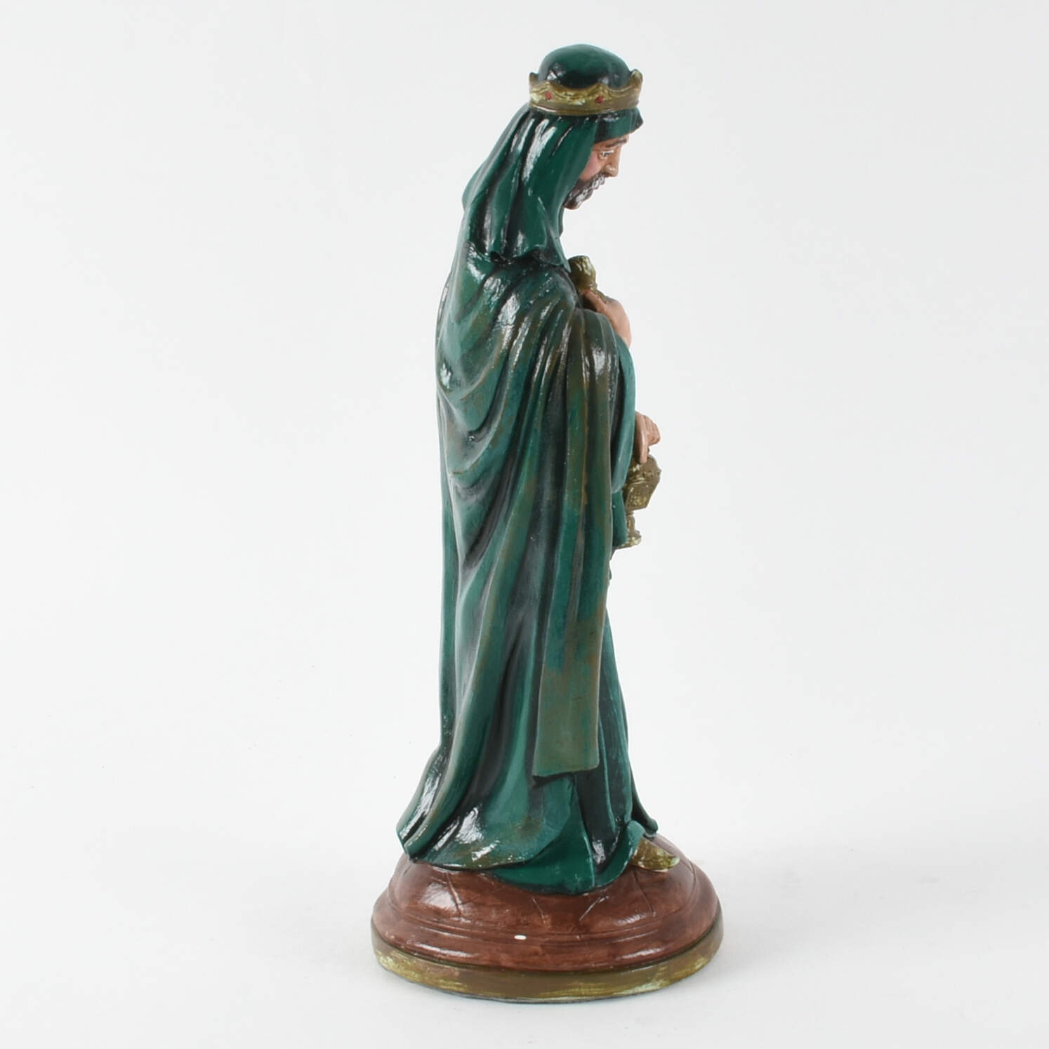Bianchi G. Ruggeri Painted Nativity Caspar Magi Figure-4