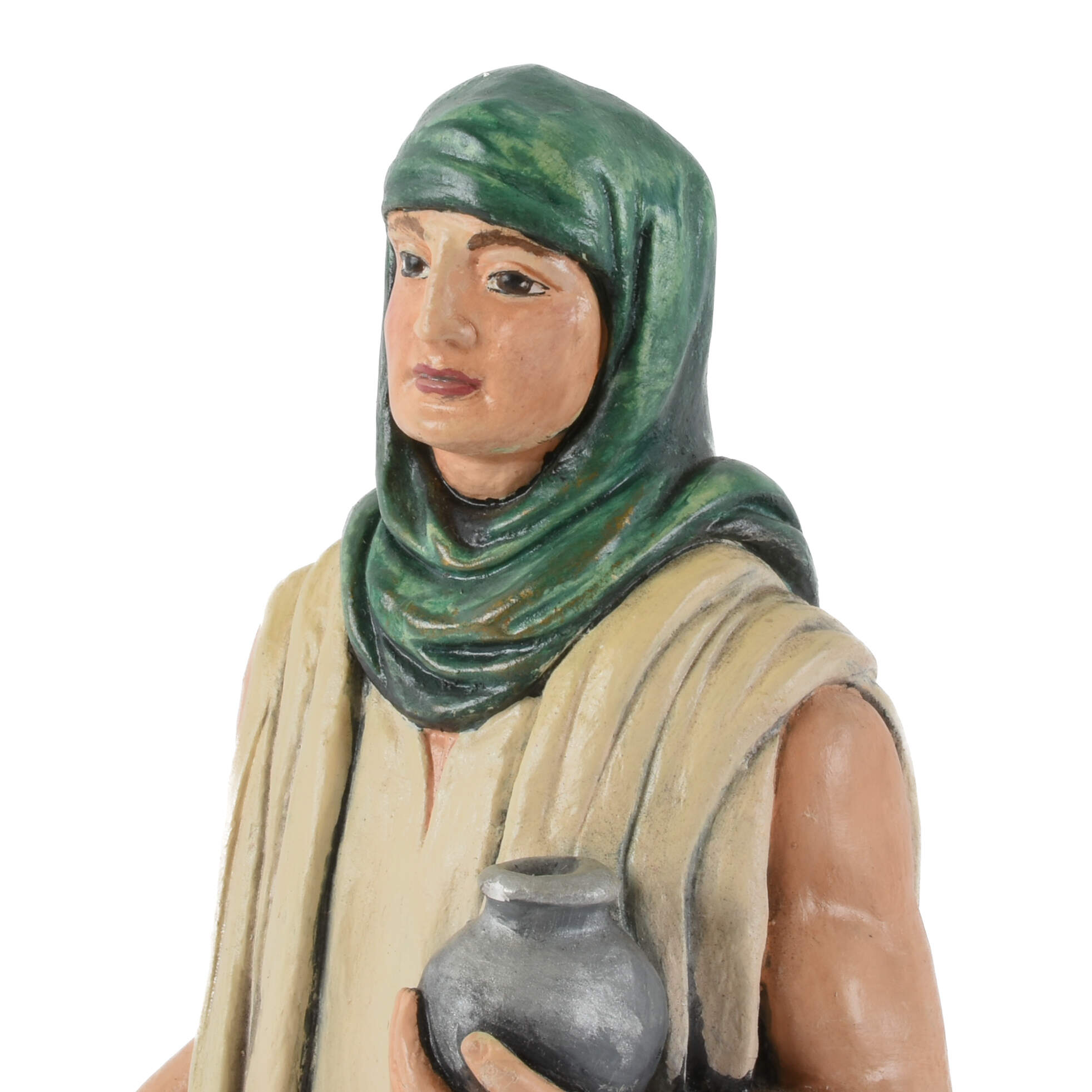 Bianchi G. Ruggeri Painted Nativity Balthasar Magi Figure-2