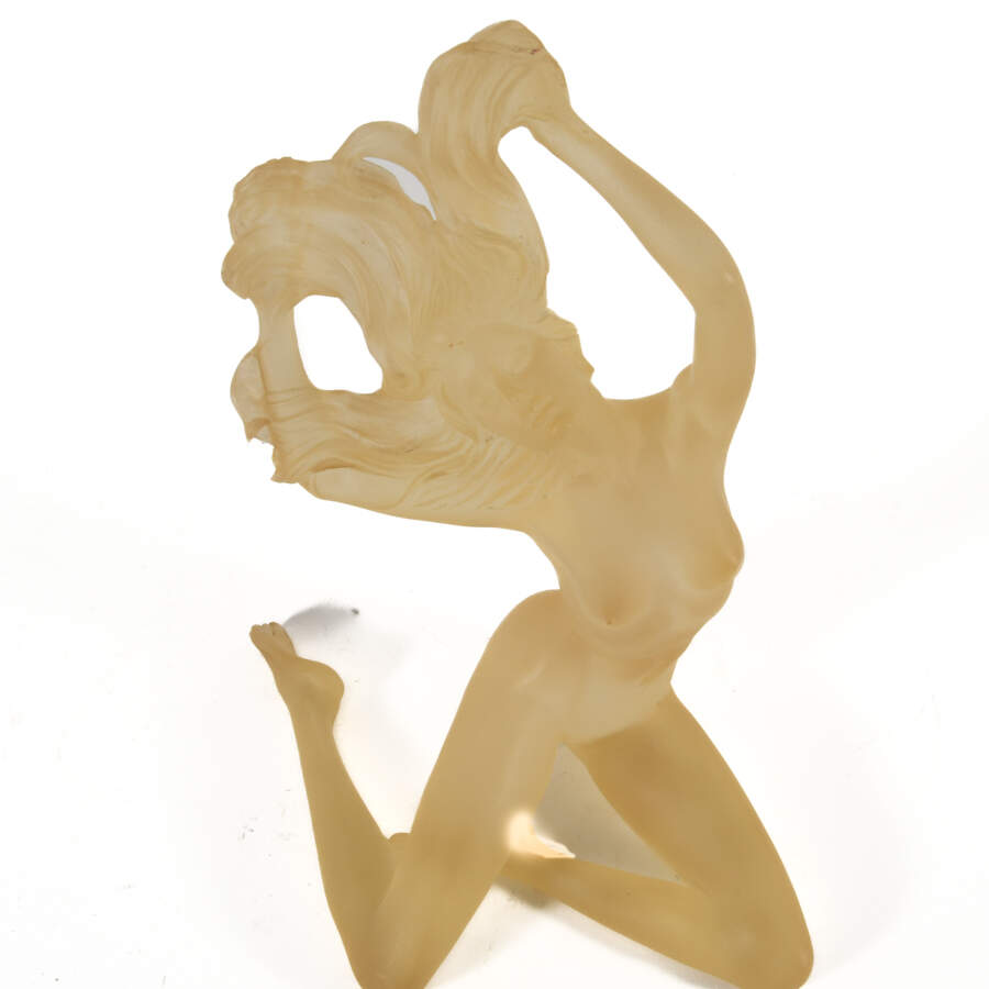 Mirage Lucite Sculpture of Female Figure-7