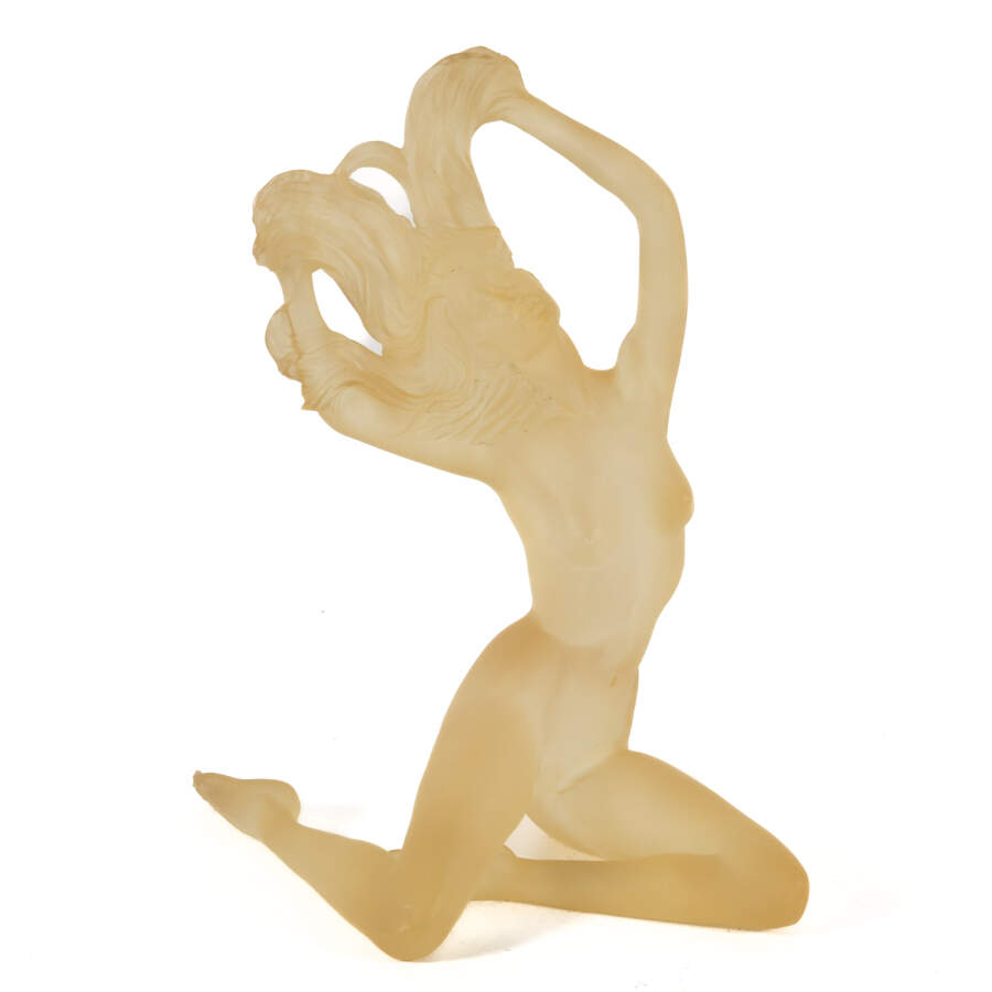 Mirage Lucite Sculpture of Female Figure-1