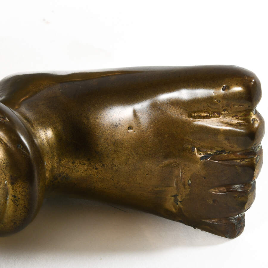 Thai Brass Flute Player Sculpture After Yimsiri's "Musical Rhythm"-7