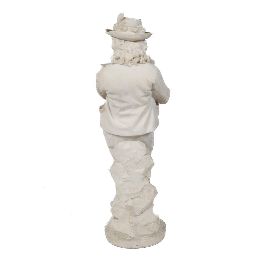 Antique Marble Statue of a Boy Playing the Flute-6