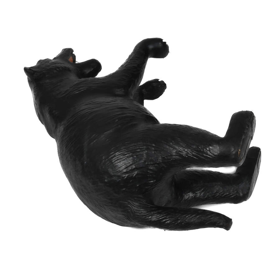 Antique Life-Size Potawatomi Black Bear Statue-8