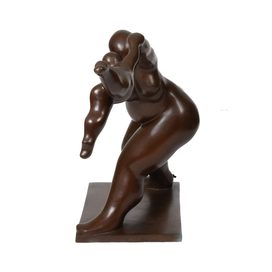 Julio Maragall (1936) Bronze Figural Grouping Limited-Edition 6/7 Sculpture-5