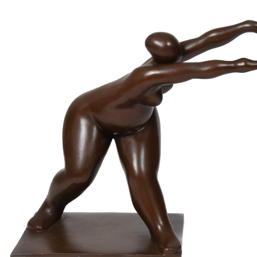Julio Maragall (1936) Bronze Figural Grouping Limited-Edition 6/7 Sculpture-2