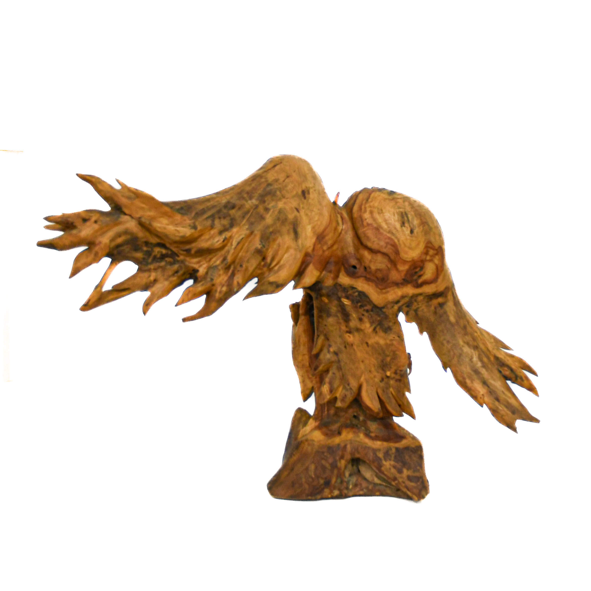Oversized Hand-Carved Teak Wood Eagle-7