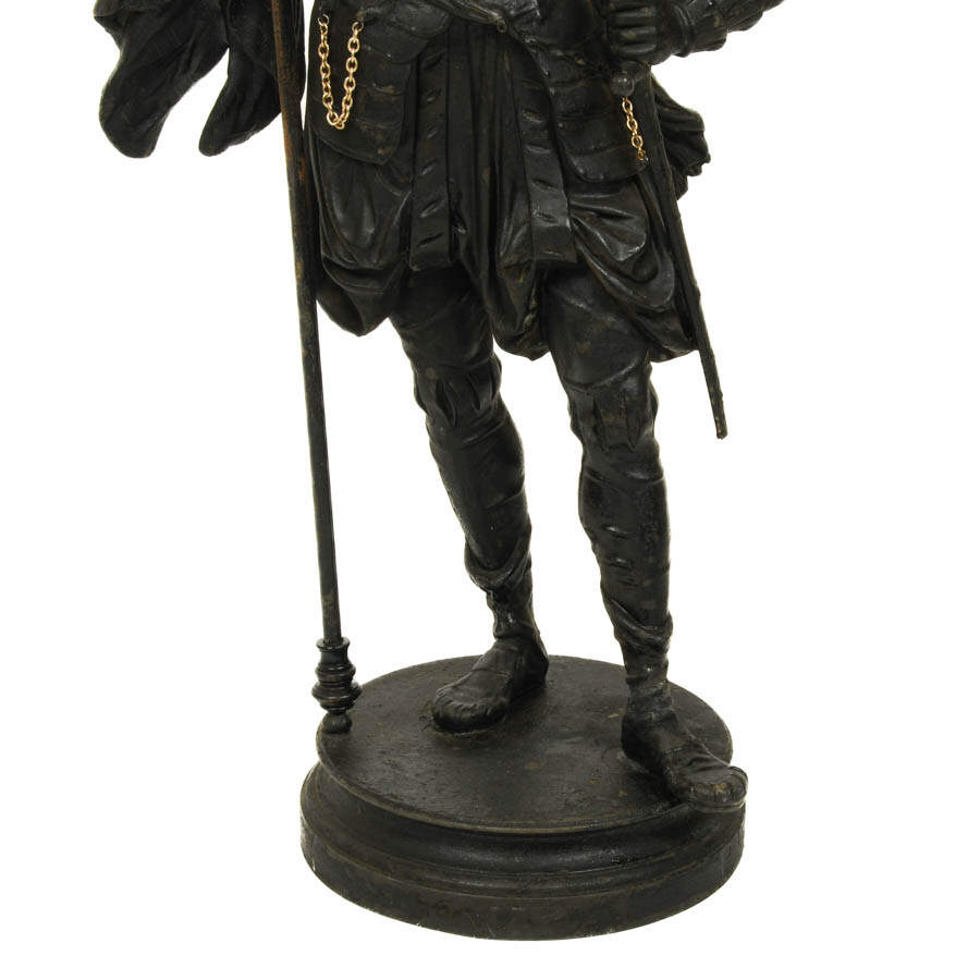 Cast Metal Roman Soldier-5