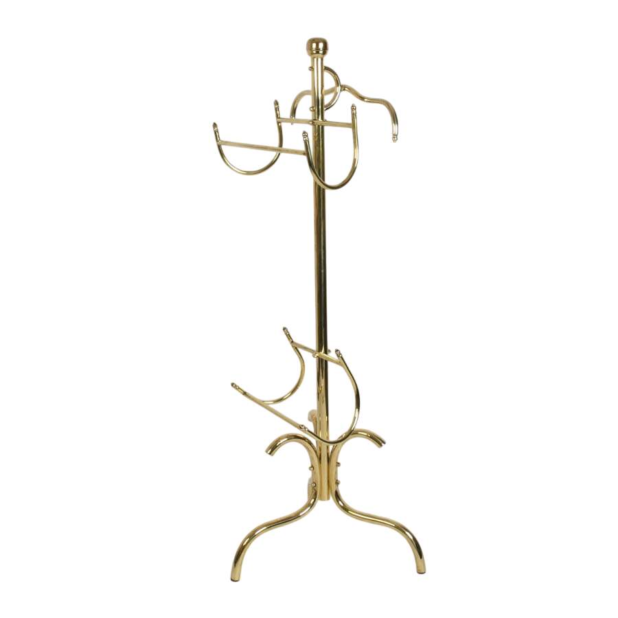 Mid-Century Modern Brass Gentleman's Butler-4