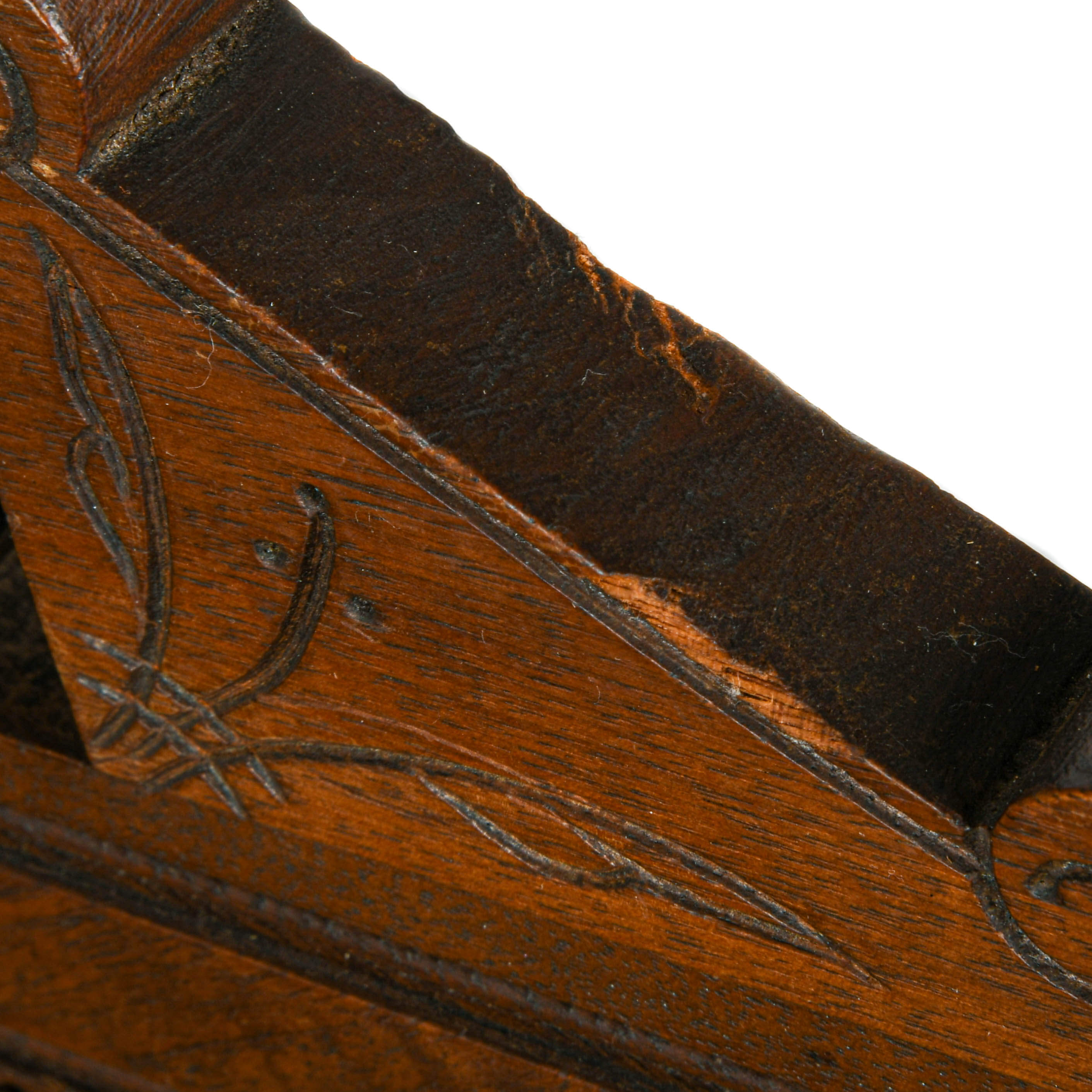 Antique Eastlake Carved Walnut Platform Rocking Chair-6