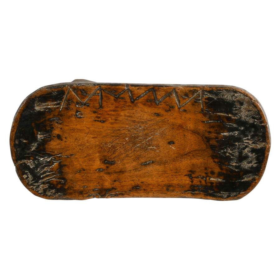 Antique Senufo Wood Stool-7