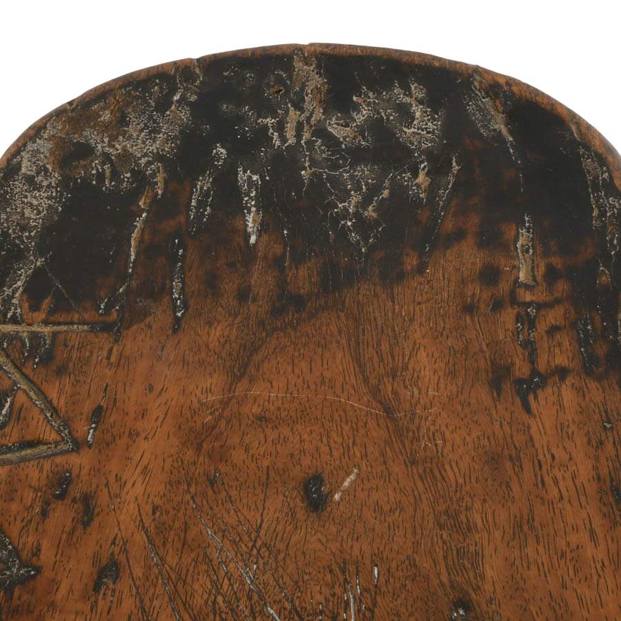 Antique Senufo Wood Stool-5