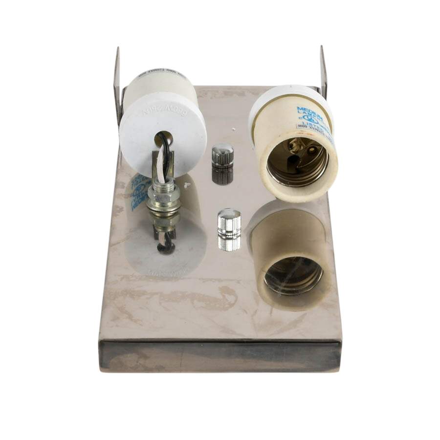 Metal Two-Socket Wall Sconce-3