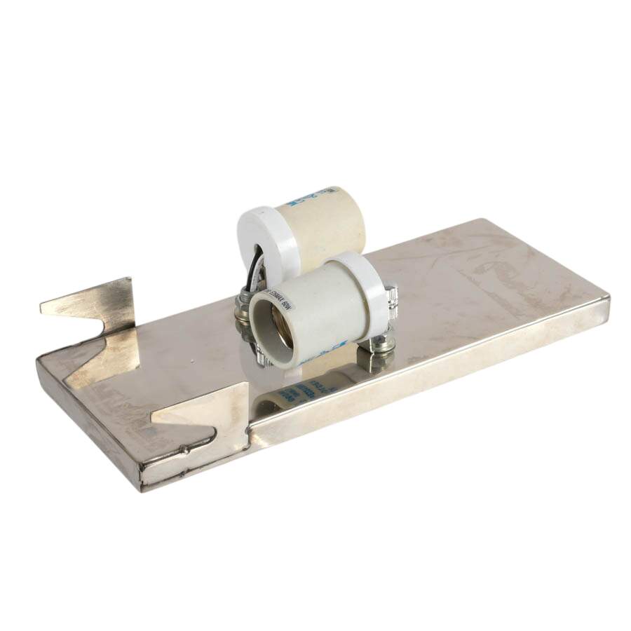Metal Two-Socket Wall Sconce-1
