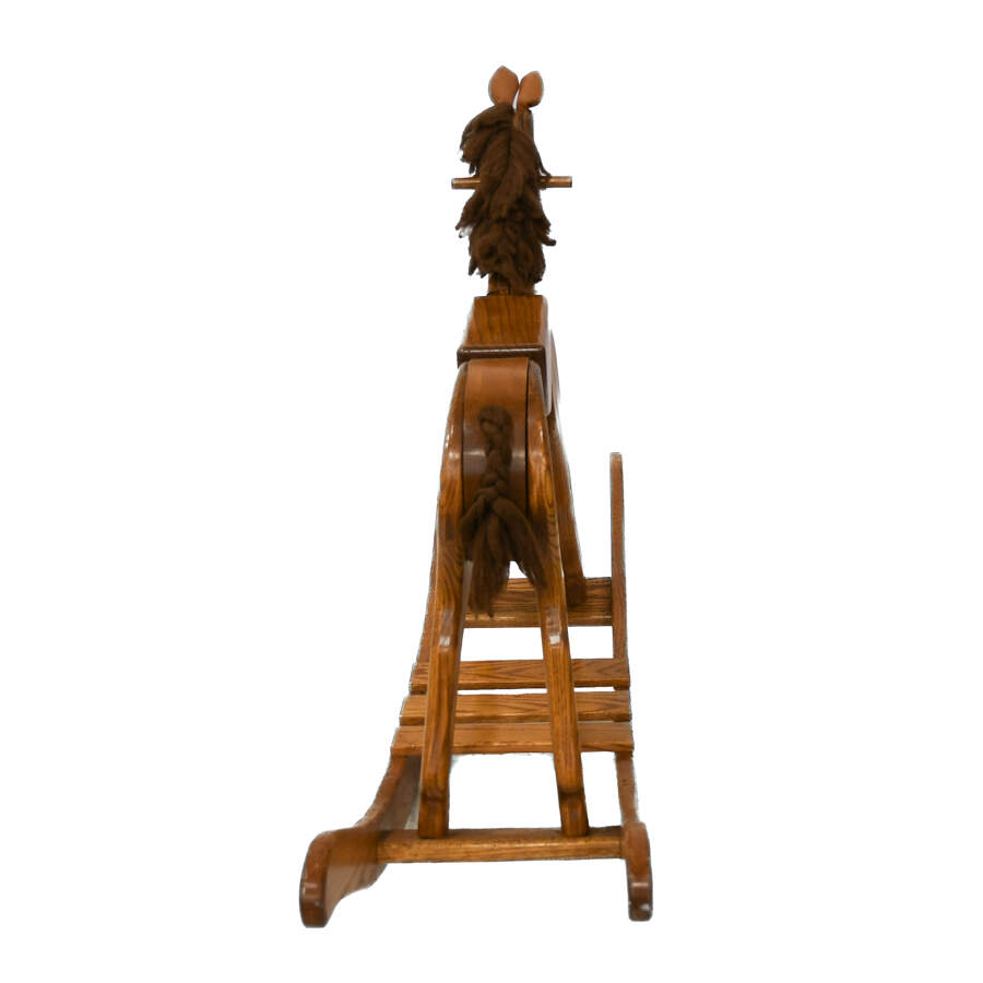 Lifesize Pony Wooden Rocking Horse-12