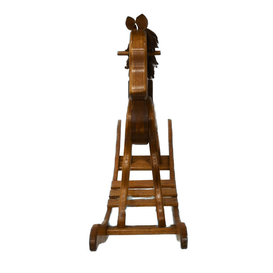 Lifesize Pony Wooden Rocking Horse-4