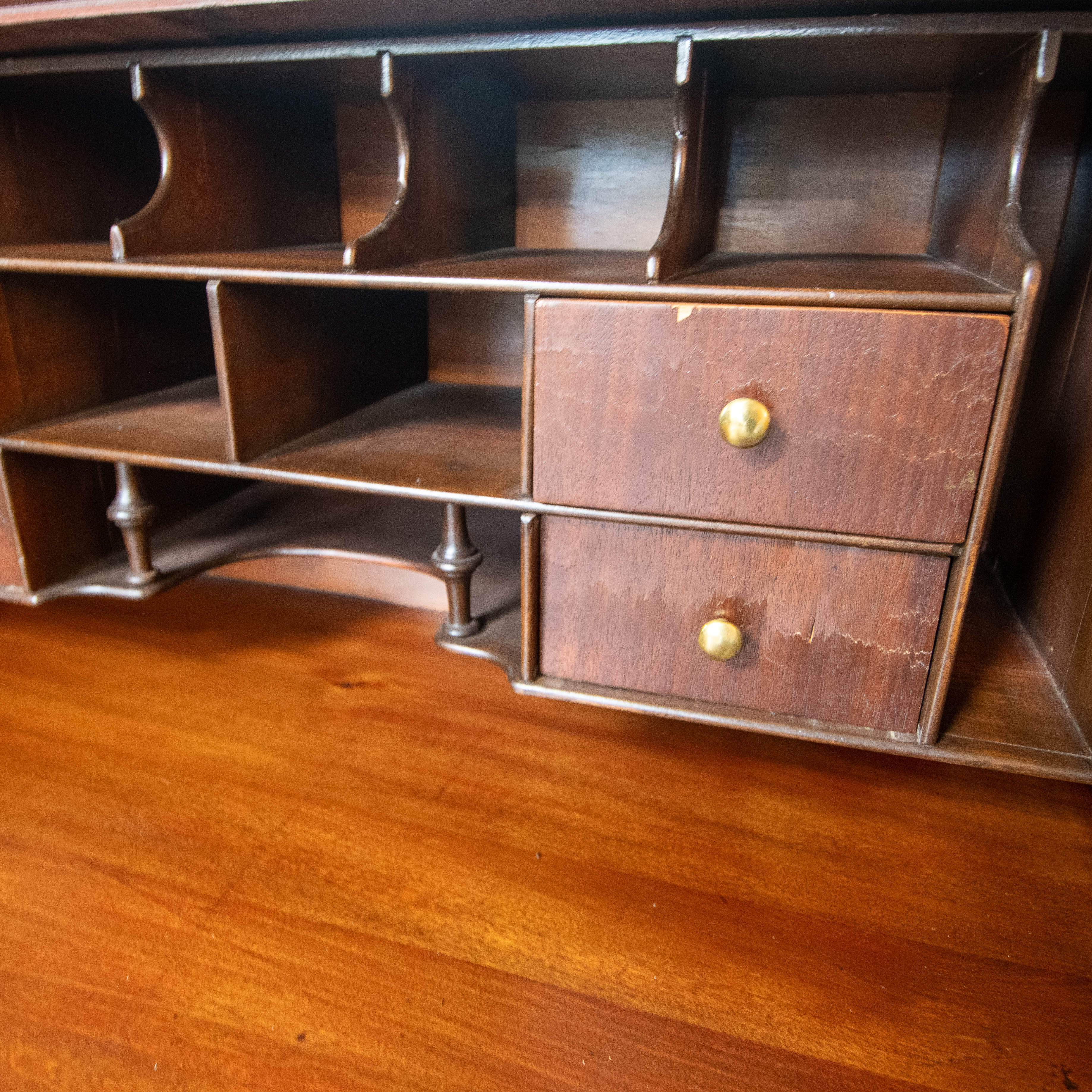 Antique Victorian Secretary Desk-10