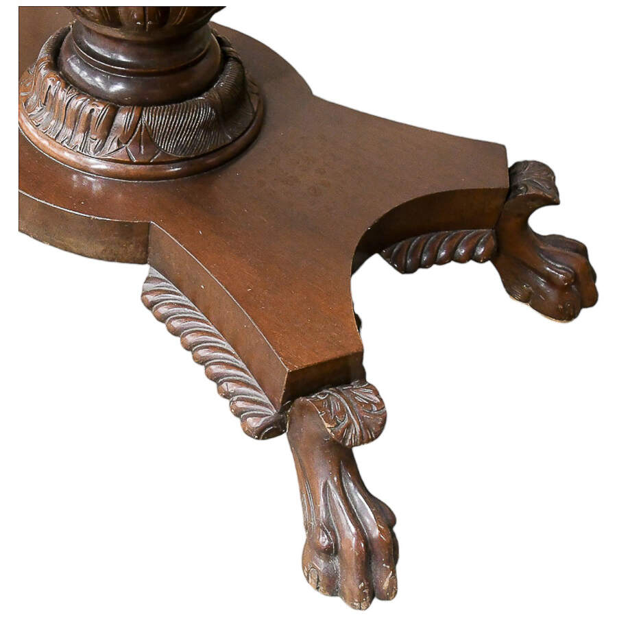 Antique Victorian Empire Desk-15
