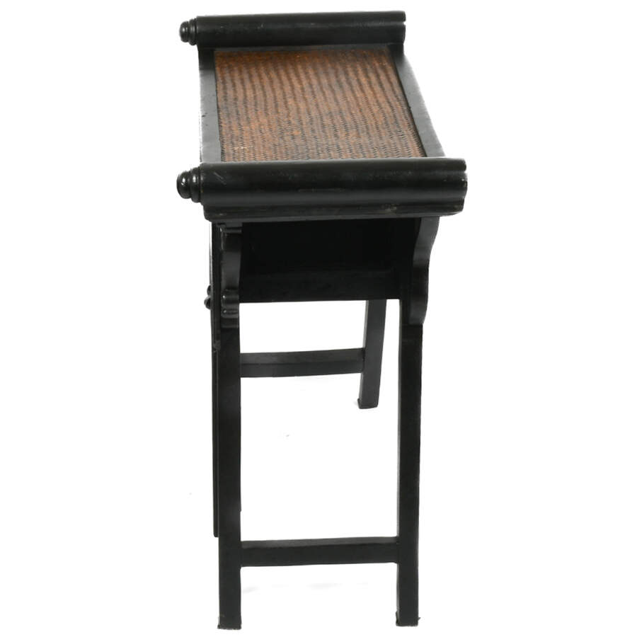 Chinese Reproduction Rattan Stool-3
