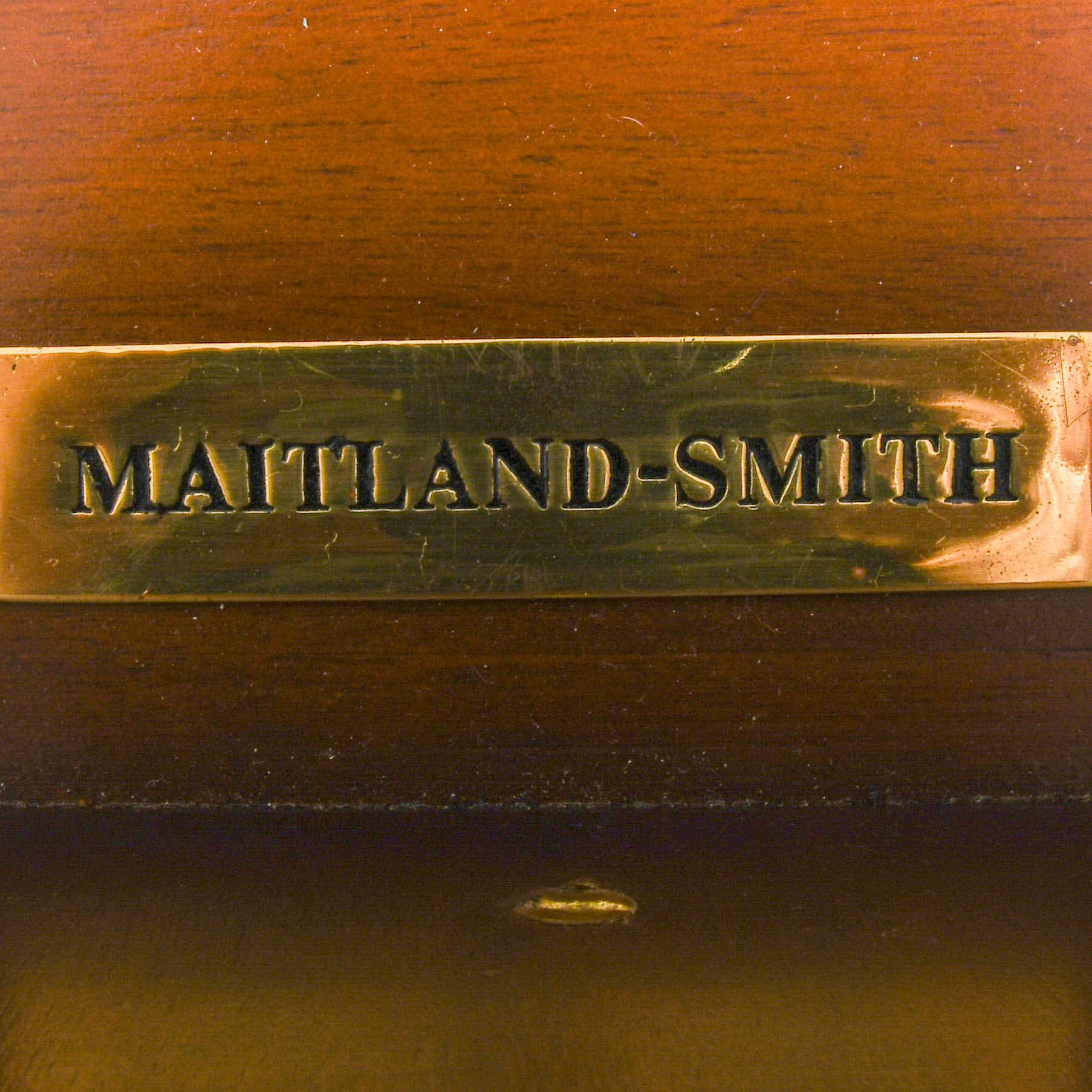 Maitland Smith Mahogany Game Table-3