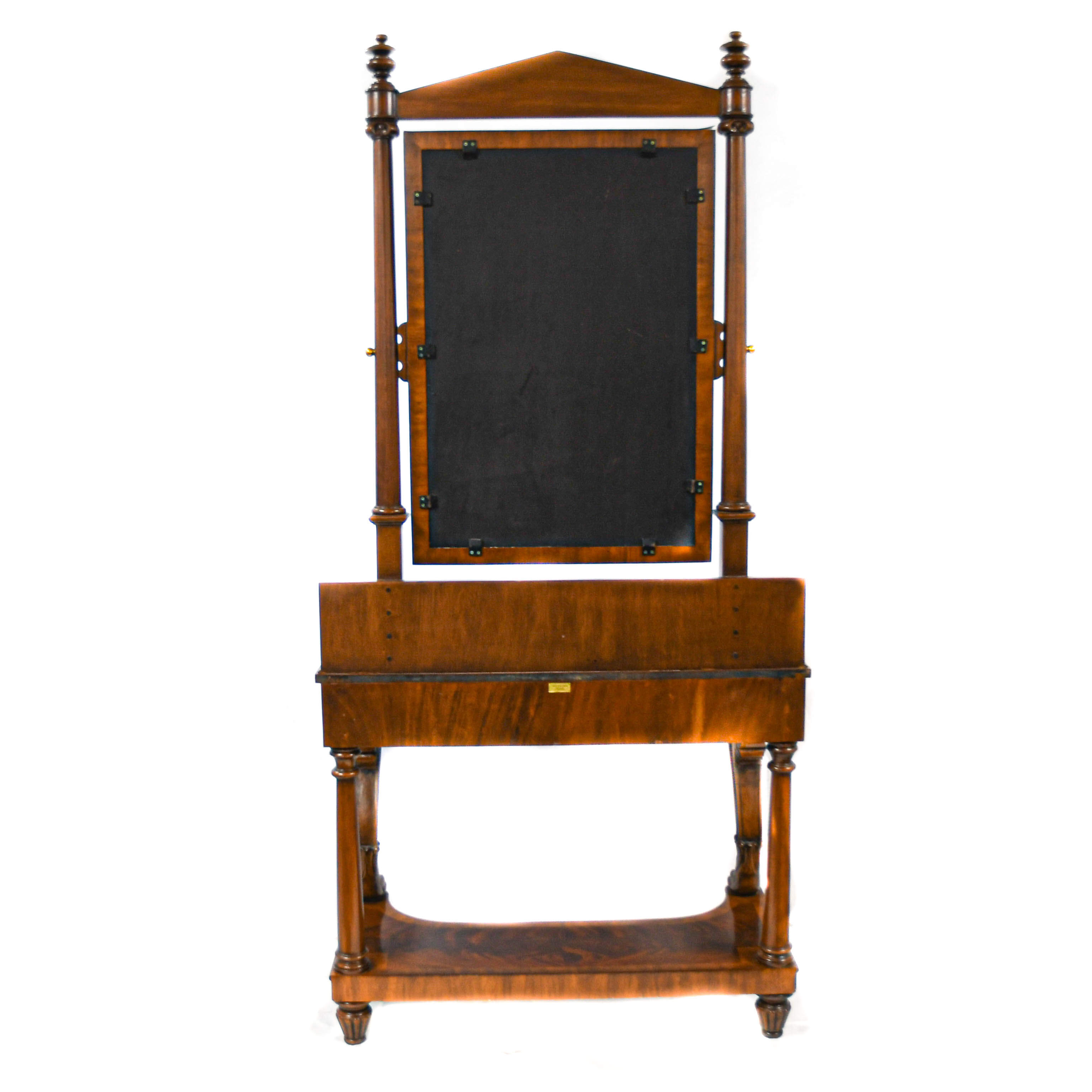 Maitland-Smith Empire Vanity Dressing Table with Mirror-7
